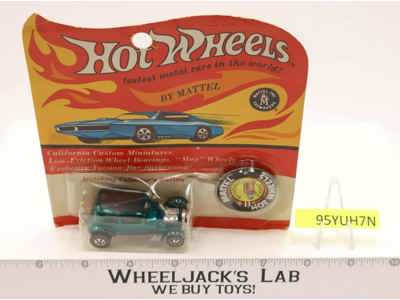 Aqua 32' Ford Vicky Hot Wheels Redline 1969 Mattel NEW MOSC SEALED