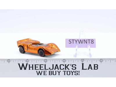 McLaren M6A Spectraflame Orange 1969 Redline Hot Wheels Mattel Vintage RL