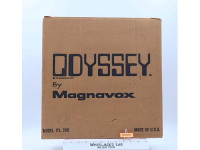 Odyssey Model ITL 200 By Magnavox Video Game Console 1972 Vintage