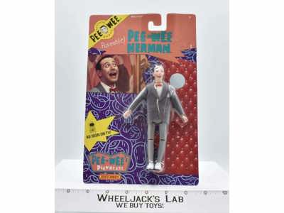 Pee Wee Herman Poseable NEW MOSC Matchbox 1988