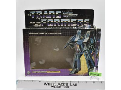 Thundercracker EMPTY BOX 1984 Vintage Hasbro G1 Transformers Action Figure