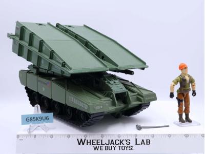 Bridge Layer W/ Tollbooth 100% Complete G.I. 1984 Joe Hasbro Vintage Vehicle
