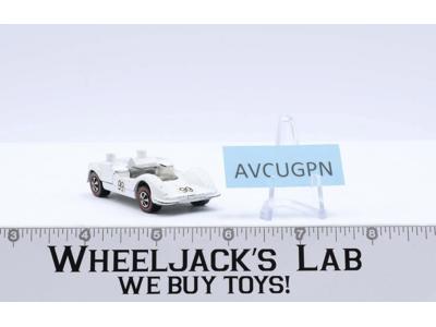 Chaparral 2G White Enamel 1969 Redline Hot Wheels Mattel Vintage Redline RL