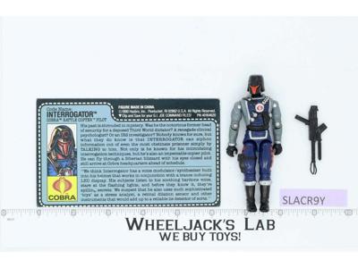 Interrogator V1 100% Complete 1991 G.I. Joe Hasbro Vintage Action Figure