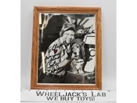 Dukes Of Hazzard Framed Cooter and Flash Picture Signed by Ben Jones