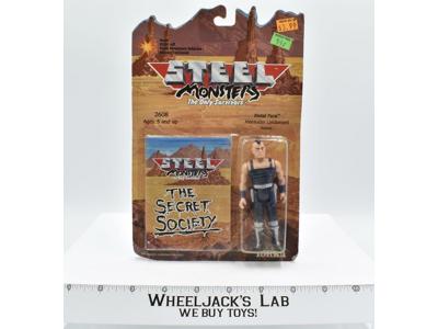 Punk Metal Face New Sealed Error Steel Monsters Tonka 1986 Action Figure