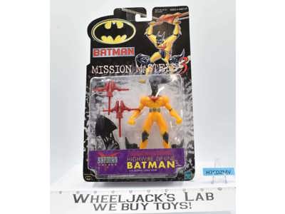 Highwire Zip-Line Batman Batman Mission Masters 3 Batman NEW MOSC Hasbro 2000