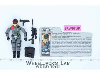 Low-Light V1 G.I. Joe 1986 Hasbro Vintage Action Figure
