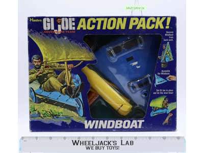 Wind Boat Action Pack GI Joe Adventure Team 1972 Hasbro Vintage NEW MOSC