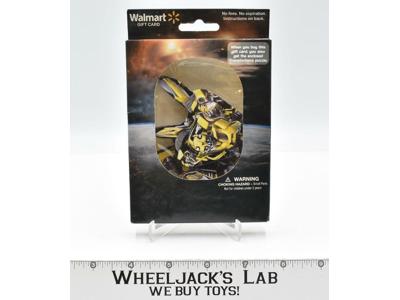 Bumblebee Transformers Walmart Gift Card Puzzle Hasbro MIB 2009