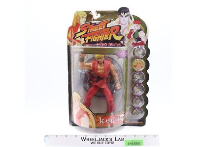 Ken Street Fighter Round 1 Alpha 3 1999 Capcom Resaurus Player 1 NEW MOC