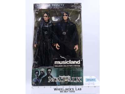 Neo and Trinity The Matrix 2000 N2 Toys Action Figure Set MISB SEALED