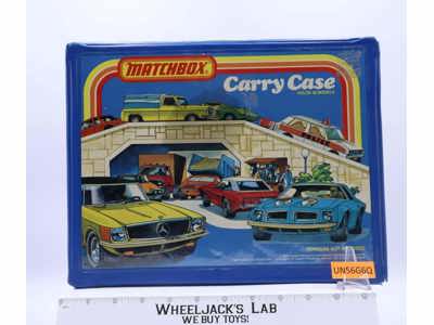 48 Car Collector's Carry Case W/ Trays 1978 Matchbox Vintage Storage Case