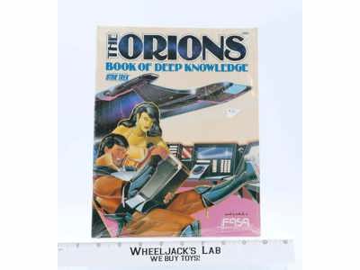 The Orions Book of Deep Knowledge Star Trek Role Playing Game 1987 Fasa MISP