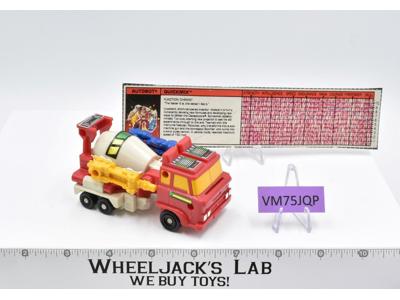 Quickmix Targetmaster 100% Complete 1987 Vintage G1 Transformers Action Figure