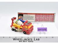 Quickmix Targetmaster 100% Complete 1987 Vintage G1 Transformers Action Figure