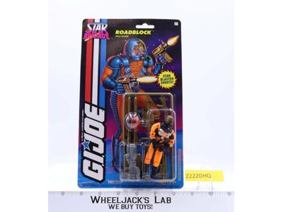 Roadblock Star Brigade GI Joe ARAH 1993 Hasbro Vintage Figure NEW MOSC