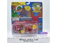 Firefightin' Frenzy Combo Mini Mutant Turtle Transports TMNT 1995 Playmates MOSC