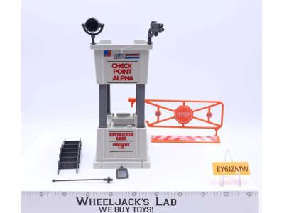 Check Point Alpha Battle Station Complete G.I. Joe 1985 Hasbro Action Figure