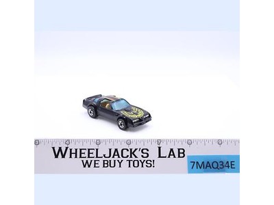 Black Hot Bird 1977 Mattel Vintage Hot Wheels Blackwall