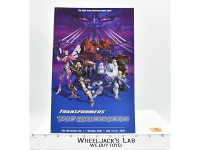 Botcon The Wreckers Blue Purple Cover #2 Hasbro 2001 Comic