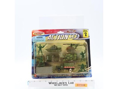 10Pc Action Set Die-Cast & Plastic Express Wheels 2005 Suntoys NEW SEALED