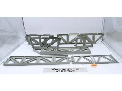 USS Flagg Aircraft Carrier Superstructure Support Parts Lot 1985 GI Joe Vintage