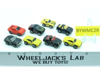 Lot of 8 Cars/Vehicles 1988-89 Vintage Galoob Micro Machines