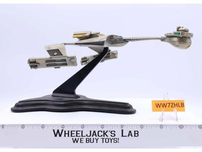 The Klingon Cruiser Pewter Sculpture Star Trek 1989 The Franklin Mint