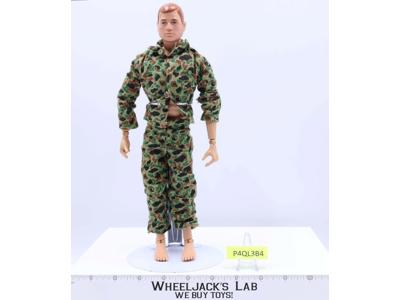 Action Soldier Painted Red Hair W/Camouflage Uniform 12" GI Joe 1964 Figure