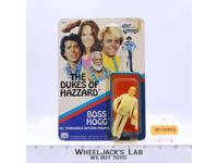 Boss Hogg 3 3/4" MOSC 1981 Dukes Of Hazzard Mego Vintage Poseable Action Figure