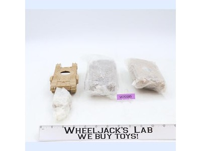 Lot of 3 Tan German Panzer Tanks WWII Plastic Toy Soldiers BMC CTS 7.5" Long NEW