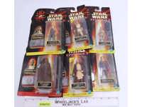 Lot of 6 Star Wars Episode 1 Action Figures NEW SEALED Jar Jar Padme Anakin