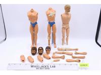 Lot of 17 Body Parts For 12 " Action Figures G.I. Joe Hasbro Vintage Accessory
