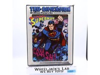 Superman Tru-Dimension 3D Action Picture Kit W/BOX Coloorforms DC Comics Vintage