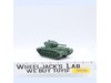 #316 Rubber Army Vehicle Tank W/ 5 Soldiers 1958 Toy Soldiers NEW