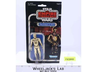 C-3PO 41 Back-E Star Wars ESB 1980 Kenner Action Figure NEW MOSC SEALED