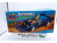 Batmobile 100% Complete Super Powers 1985 Kenner Vintage Action Figure Vehicle