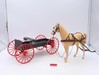 Buckboard Wagon w/ Horse Best of the West Johnny West Marx Action Figure Vehicle