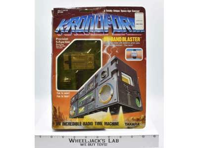 Hi-Band Blaster Boxed Kronoform Watch Takara 1984 Action Figure