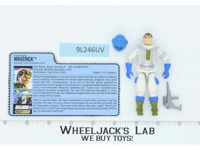 Maverick V1 100% Complete 1987 G.I. Joe Hasbro Vintage Action Figure