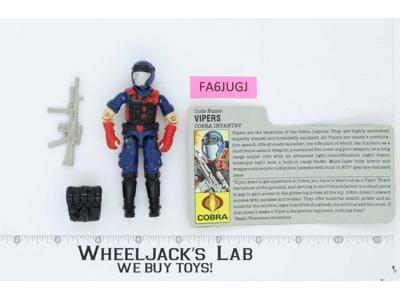 Vipers V1 100% Complete G.I. Joe 1986 Hasbro Vintage Action Figure