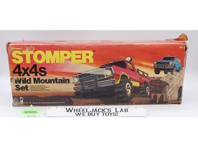 Wild Mountain Track Foam 4x4 Stompers Rough Riders 1983 Schaper Vintage Playset