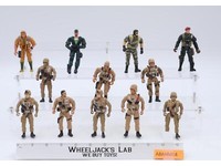 Lot of 10 Corps! + 3 Modern GI Joe Action Figures 1980's Lanard Toys 3.75"