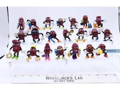 Lot of 21 California Raisins 1980's Applause Miniature PVC Figurines