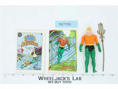 Aquaman 100% Complete Super Powers DC Comics Kenner 1984 Vintage Action Figure