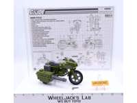 Ram Cycle 100% Complete G.I. Joe 25th Anniv. 2008 Hasbro Action Figure Vehicle