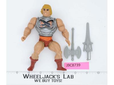Battle Armor He-Man 100% Complete Masters of the Universe MOTU Mattel 1984