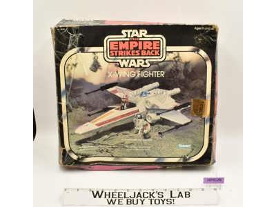 X-Wing Fighter 100% Complete W/Box Star Wars 1977 Kenner Action Figure Vehicle