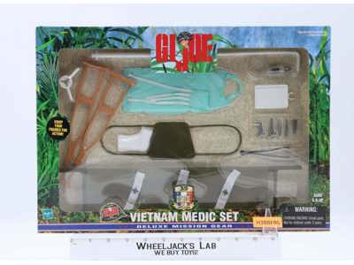 Vietnam Medic Set GI Joe 1999 Hasbro Action Figure NEW MISB SEALED